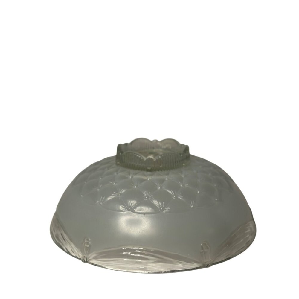 VTG Round Decorative Glass Ceiling‎ Light Cover Dome Shade Textured Replacement